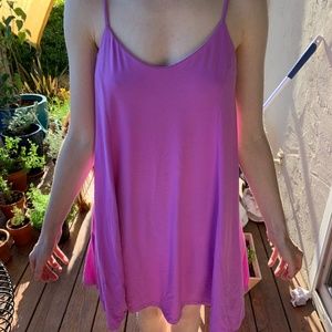 PURPLE SWING DRESS